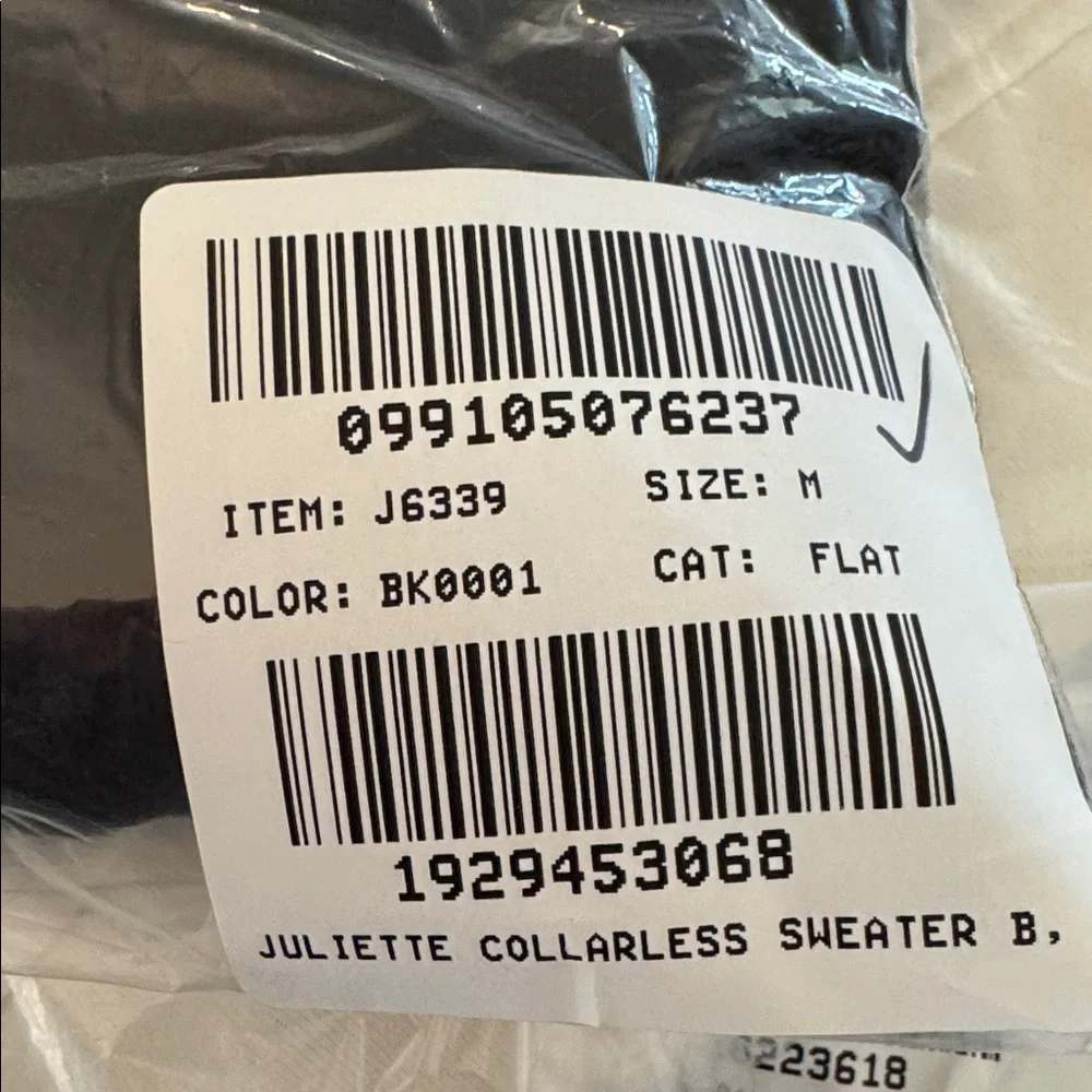 J. Crew Juliette Collarless Sweater Blazer in Black - Picture 11 of 11